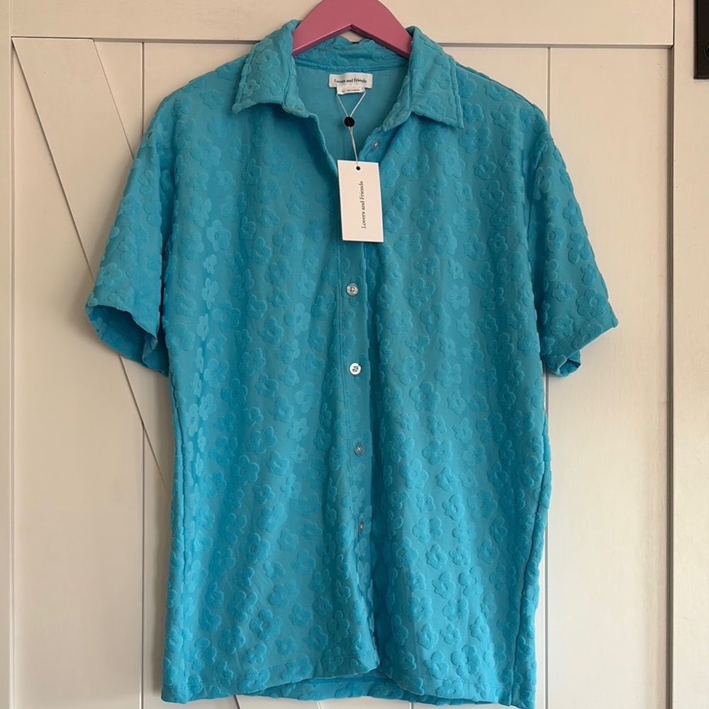 Lovers + Friends Vacation Blues Shirt - Picture 5 of 7